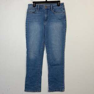 Joes' Jeans Women's Blue Tapered Leg Cotton Stretch Jeans Size 28